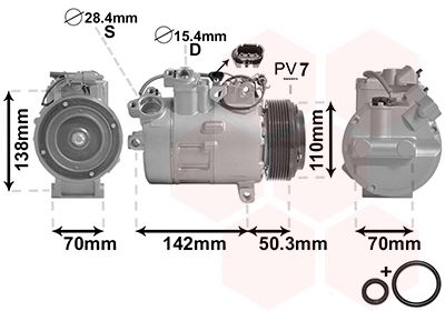 VAN WEZEL Kompressor,kliimaseade 0600K428